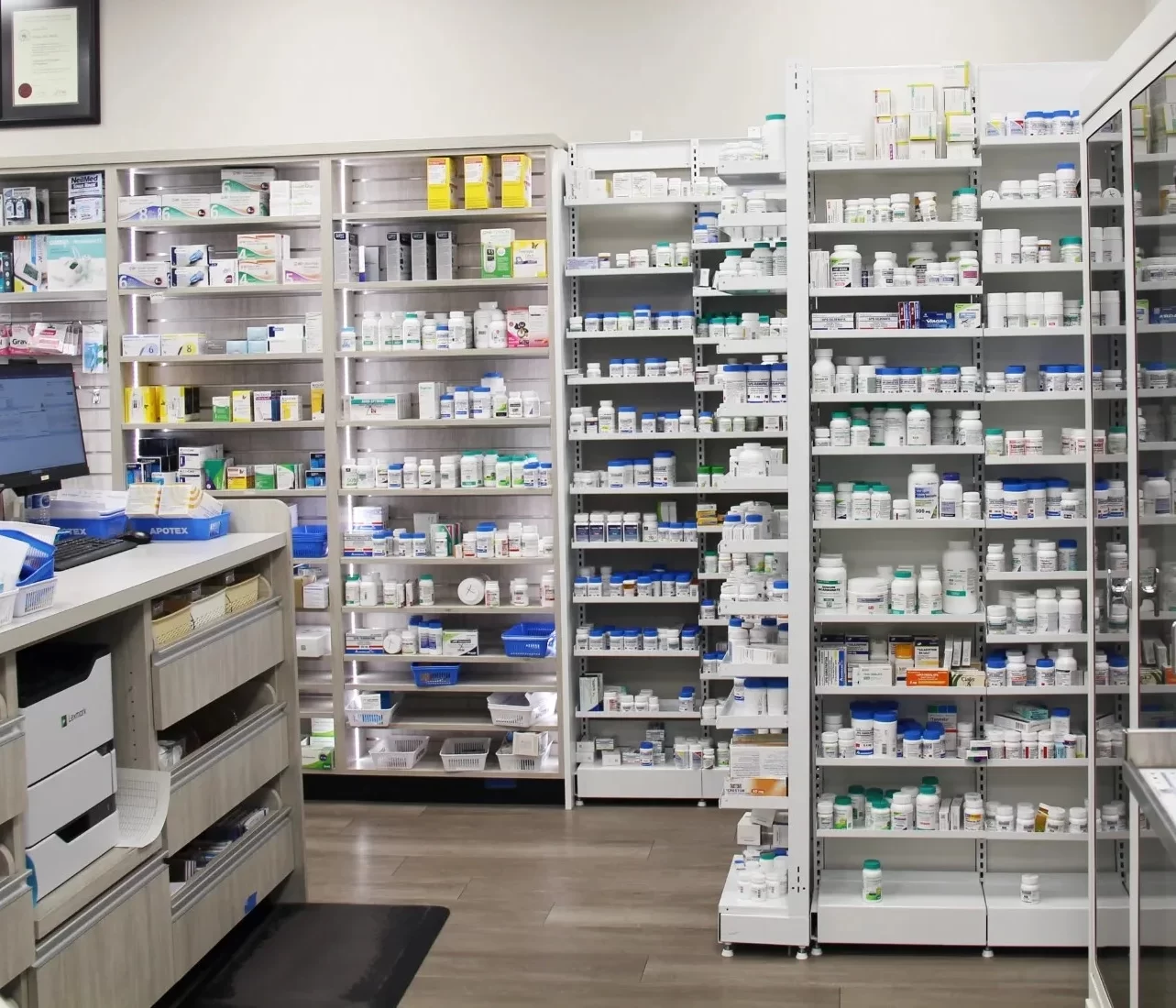PharmaTRAC armazenamento